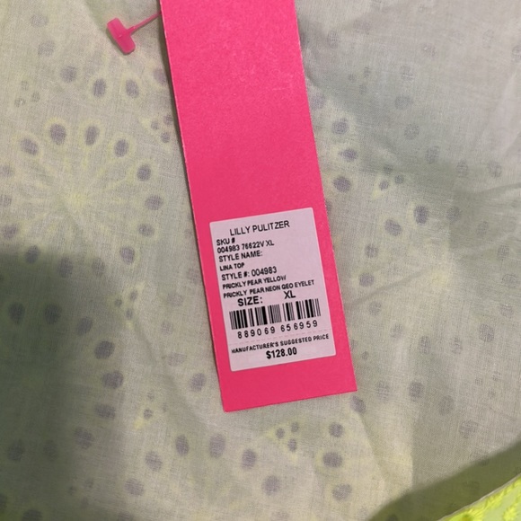 NWT Lilly Pulitzer Lina Top - XL - Picture 4 of 7